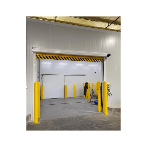 Rapid door for cold room supplier warehouse in the USA